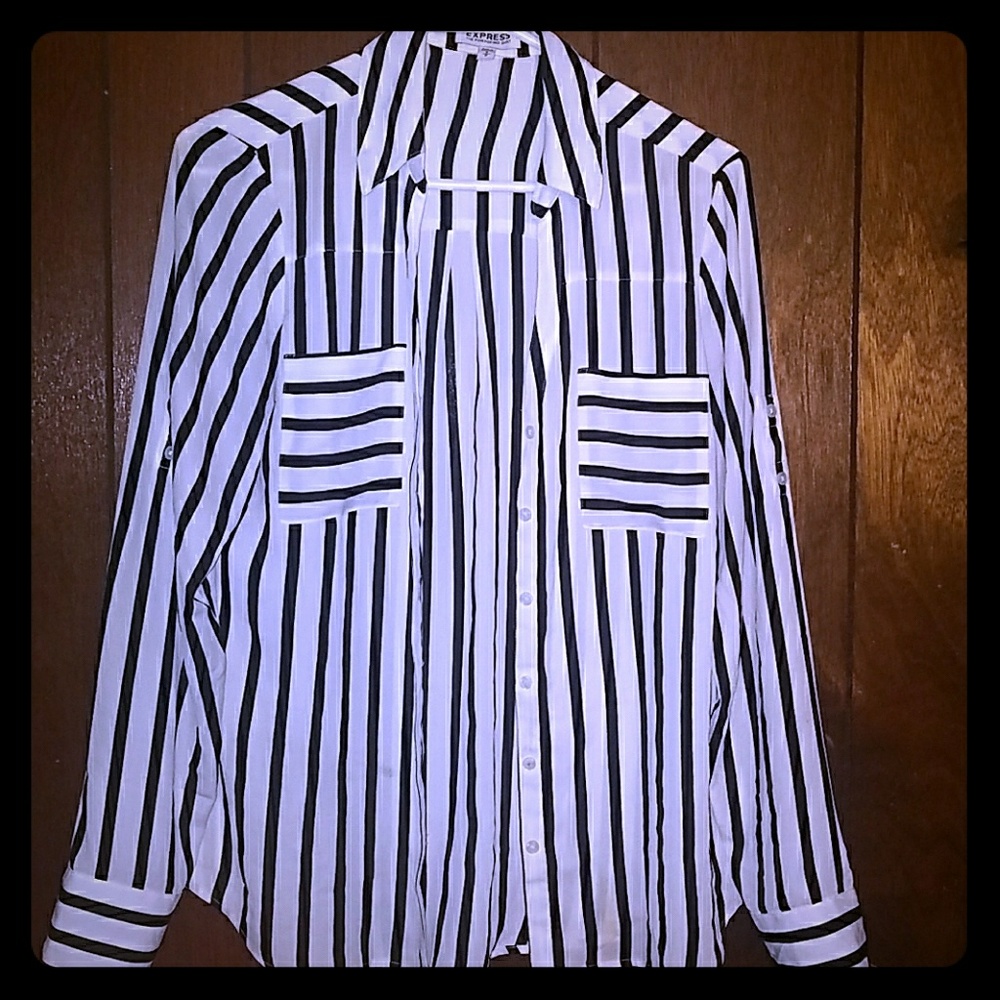 Express button up shirt